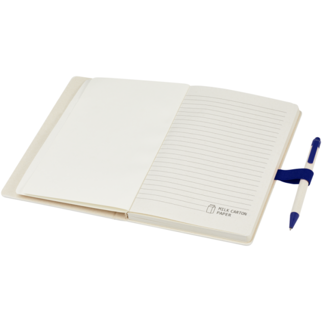Carnet et stylo en briques de lait recyclées Dairy Dream 