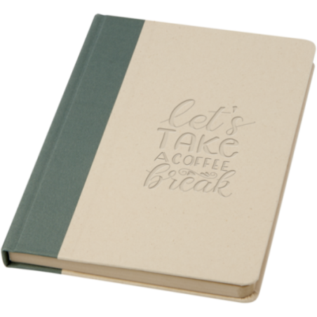 Carnet avec couverture à base de canne à sucre Liliana 