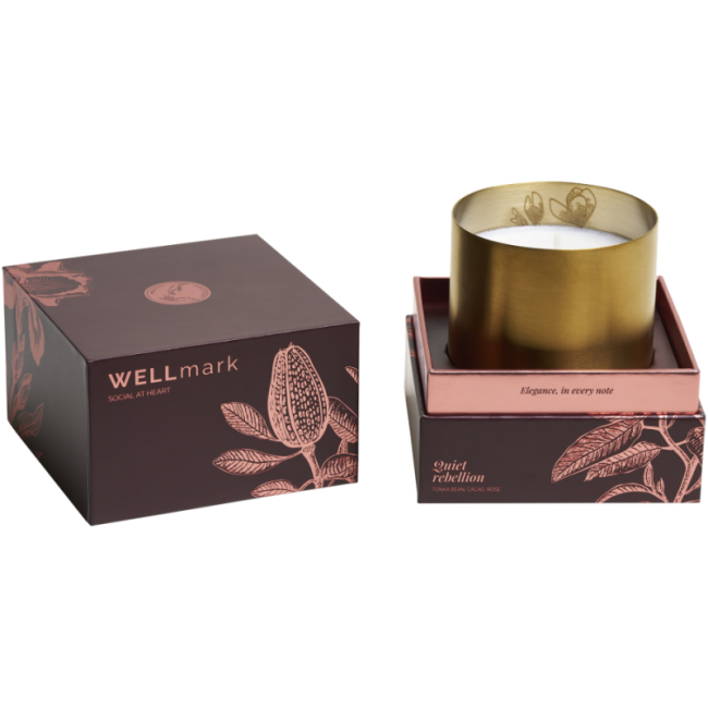 Bougie parfumée personnalisée Wellmark 
