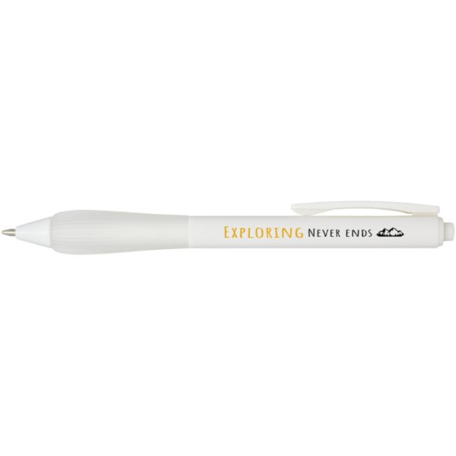 Stylo personnalisable en plastique recyclé Lorena 