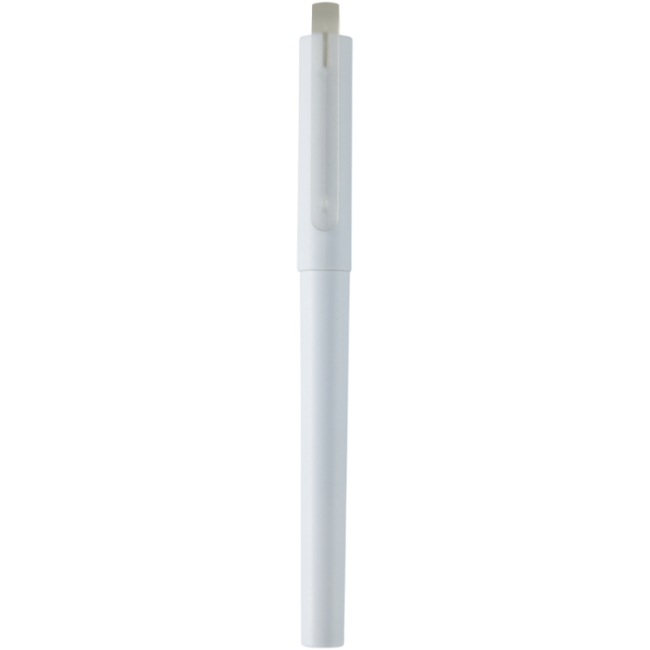 Stylo roller avec gel en PET recyclé Mauna 