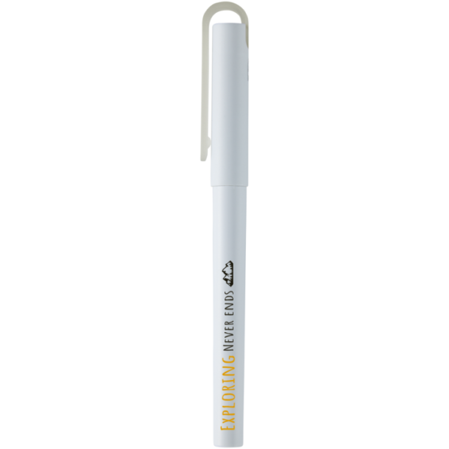 Stylo roller avec gel en PET recyclé Mauna 