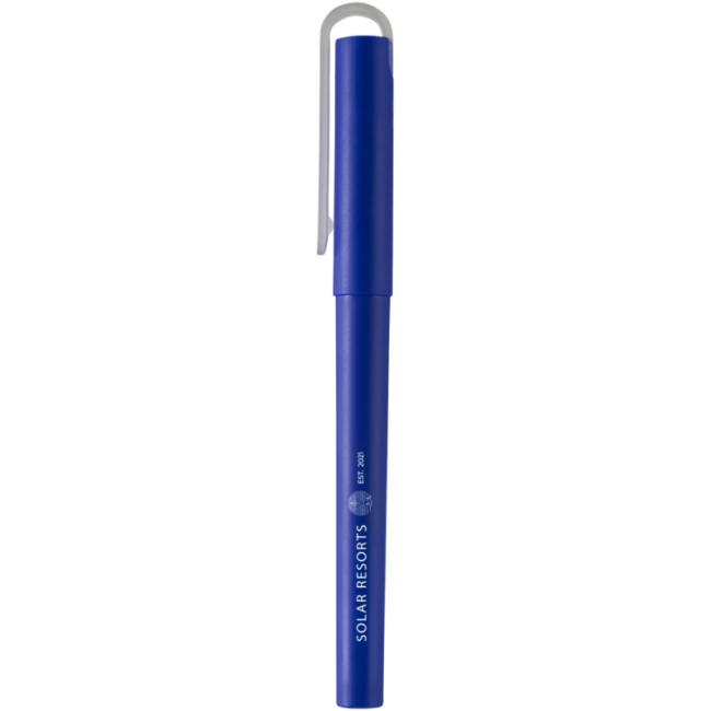Stylo roller avec gel en PET recyclé Mauna 
