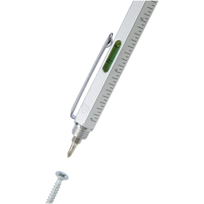 Stylo multifonction en aluminium recyclé Dora 