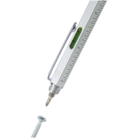 Stylo multifonction en aluminium recyclé Dora 
