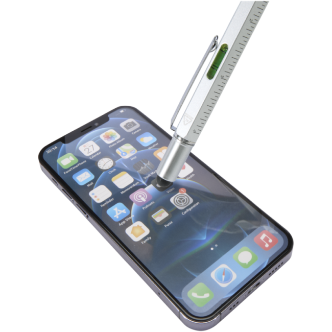 Stylo multifonction en aluminium recyclé Dora 