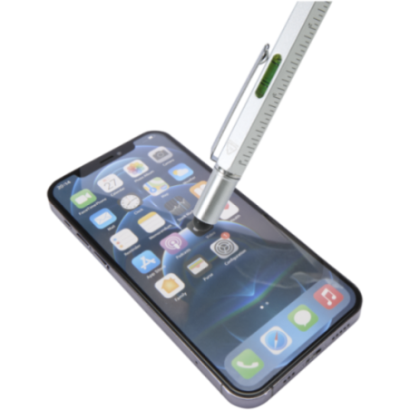 Stylo multifonction en aluminium recyclé Dora 