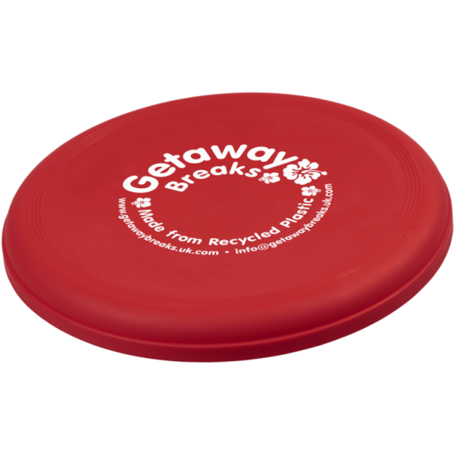 Frisbee personnalisé en plastique recyclé Orbit 