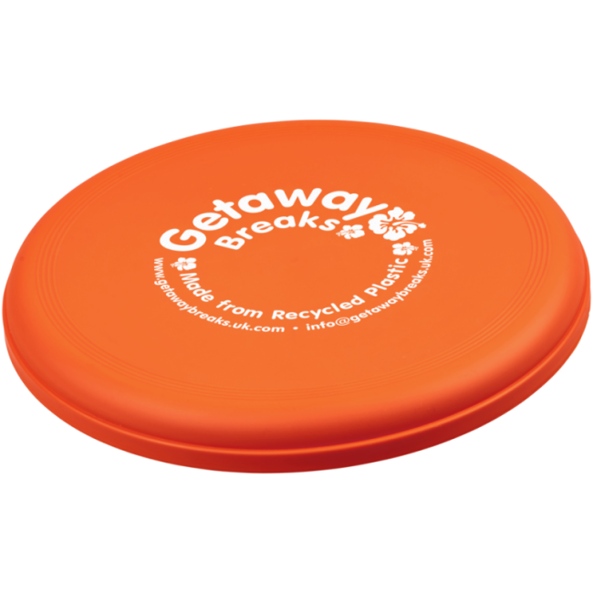 Frisbee personnalisé en plastique recyclé Orbit 