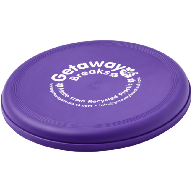 Frisbee personnalisé en plastique recyclé Orbit 