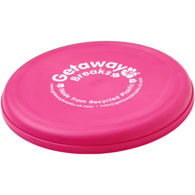 Frisbee personnalisé en plastique recyclé Orbit 