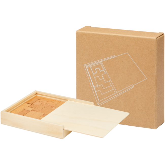 Puzzle personnalisable en bois Bark 