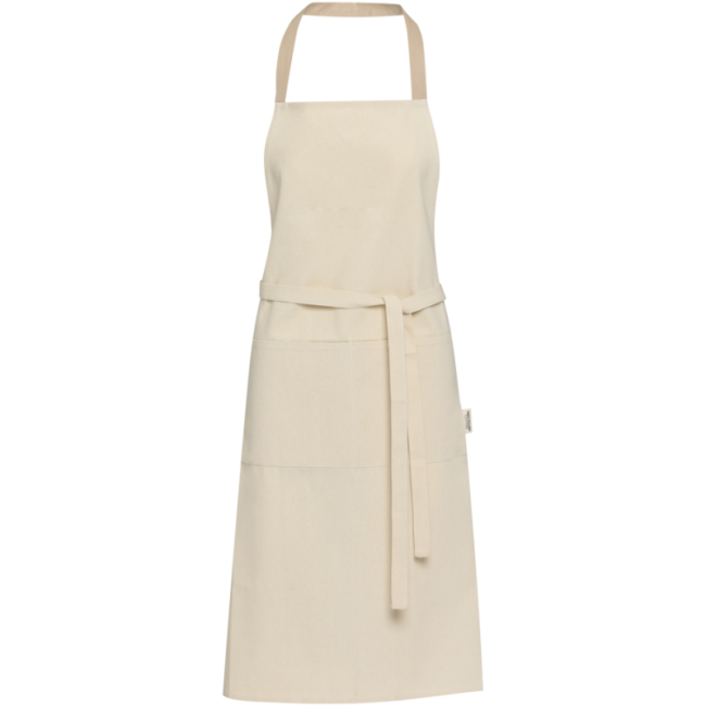 Tablier personnalisé en coton recyclé Nia 