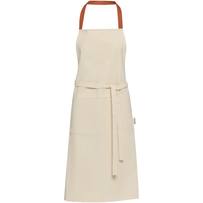 Tablier personnalisé en coton recyclé Nia 