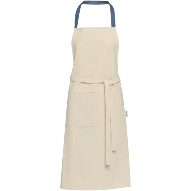 Tablier personnalisé en coton recyclé Nia 