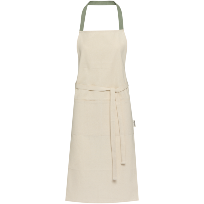 Tablier personnalisé en coton recyclé Nia 