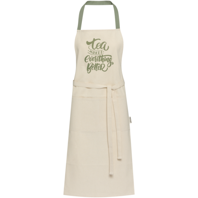 Tablier personnalisé en coton recyclé Nia 
