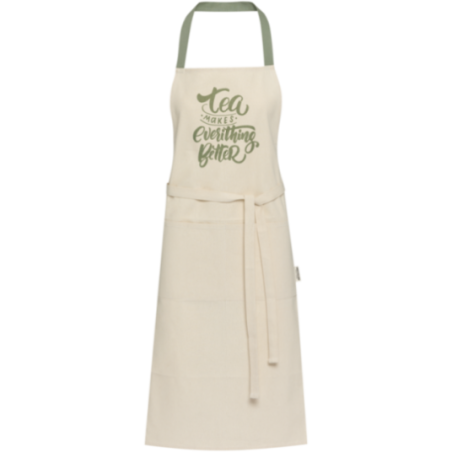 Tablier personnalisé en coton recyclé Nia 
