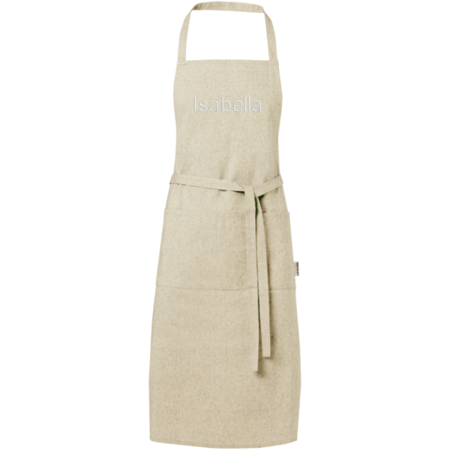 Tablier personnalisable en polycoton Pheebs 