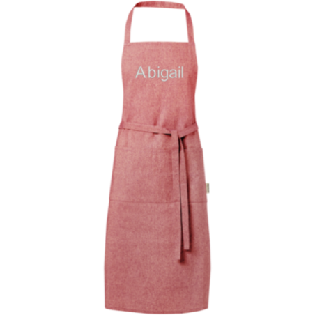 Tablier personnalisable en polycoton Pheebs 