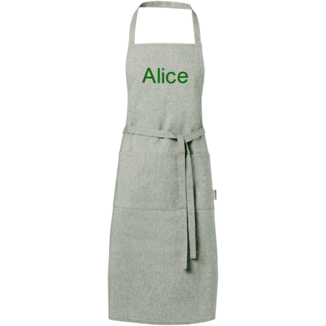 Tablier personnalisable en polycoton Pheebs 