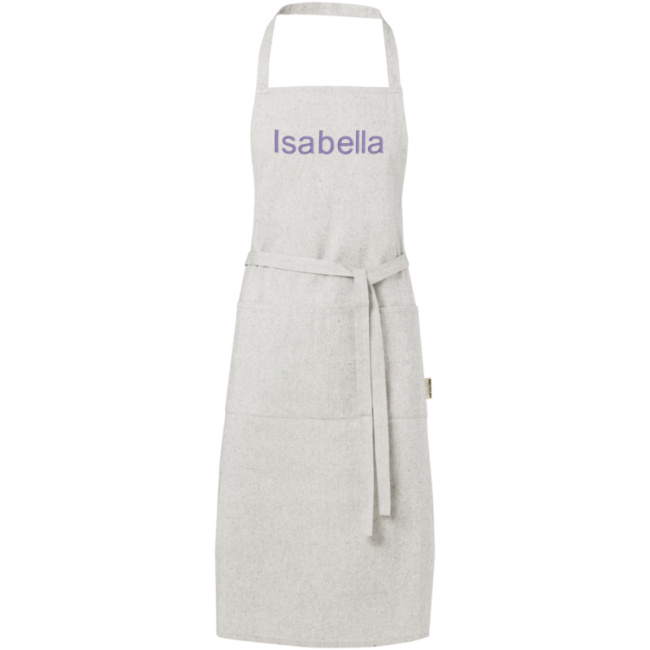 Tablier personnalisable en polycoton Pheebs 