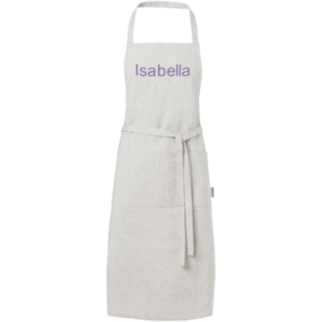 Tablier personnalisable en polycoton Pheebs 