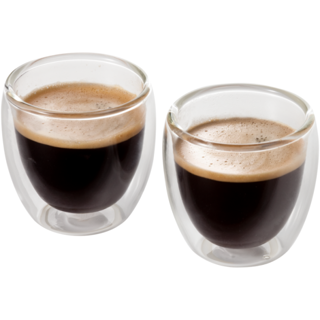 Ensemble de 2 verres à espresso personnalisés Boda 