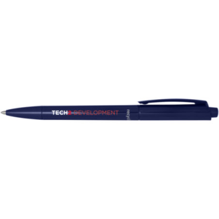 Stylo bille en plastique recyclé Martha (encre noire) 
