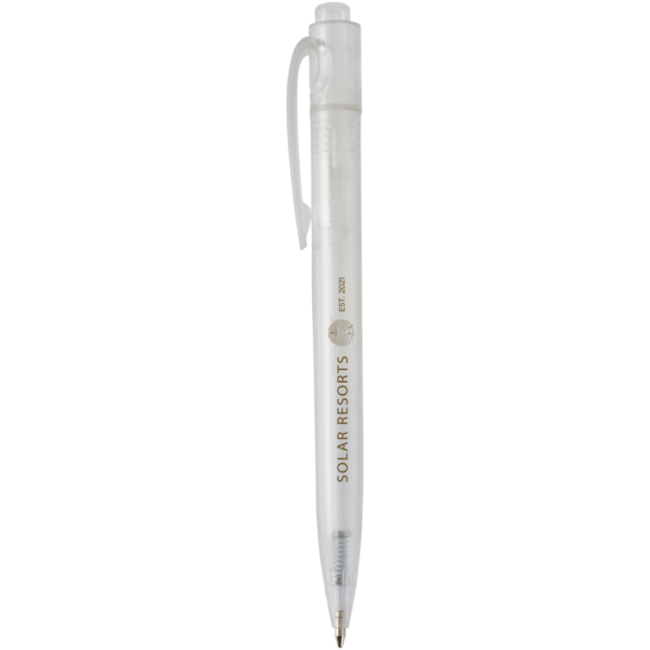 Stylo personnalisé en plastique océanique Thalaasa 