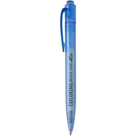 Stylo personnalisé en plastique océanique Thalaasa 