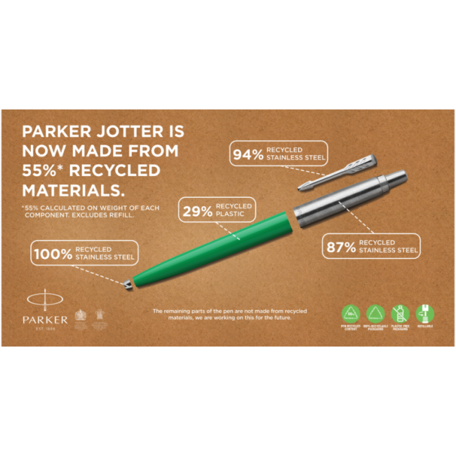 Stylo personnalisé à encre noire Jotter Parker ® 