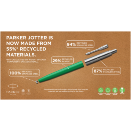 Stylo personnalisé à encre noire Jotter Parker ® 