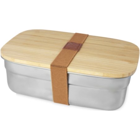 Lunch box personnalisée en inox et bambou Tite 