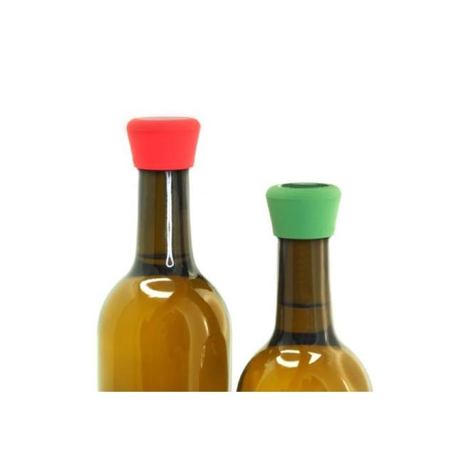 Bouchon à vin personnalisé en silicone Pulltex® 
