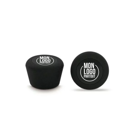 Bouchon à vin personnalisé en silicone Pulltex® 