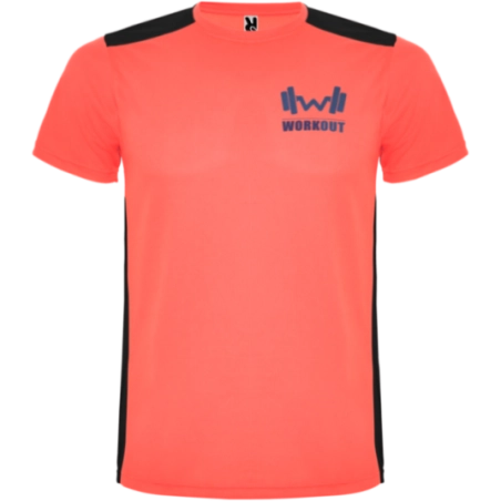 T-shirt de sport personnalisé Roly ® Detroit 