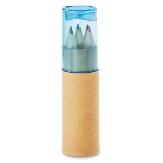 Set 6 Crayons de Couleurs Set Box