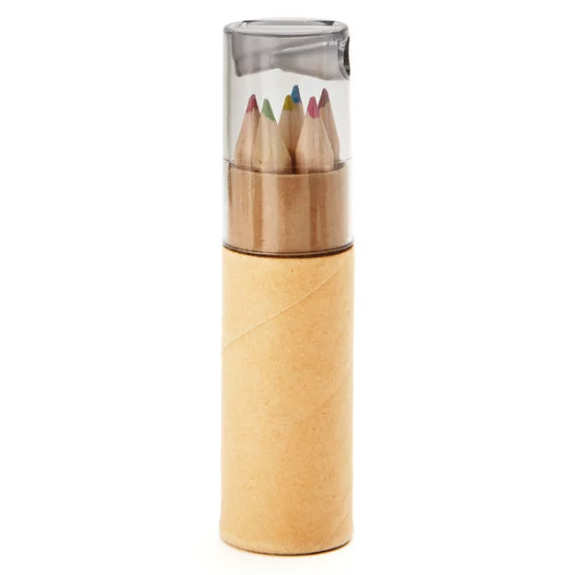 Set 6 Crayons de Couleurs Set Box