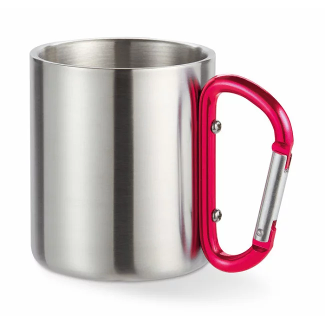 Mug en Inox Publicitaire Mousqueton 220 ml 