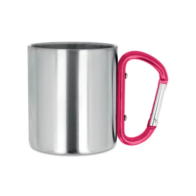 Mug en Inox Publicitaire Mousqueton 220 ml 