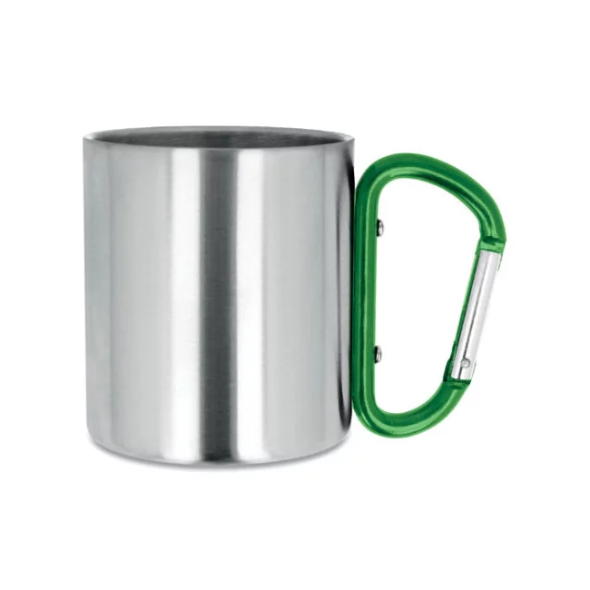 Mug en Inox Publicitaire Mousqueton 220 ml 