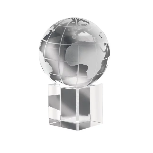 Trophée en verre Personnalisable Mundi