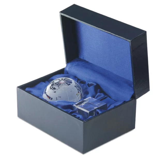 Trophée en verre Personnalisable Mundi
