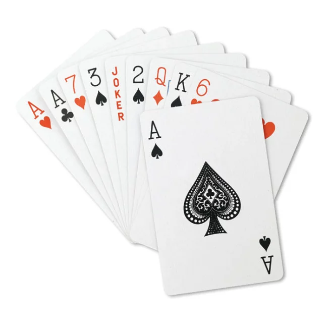 Jeu de cartes avec boîte personnalisable