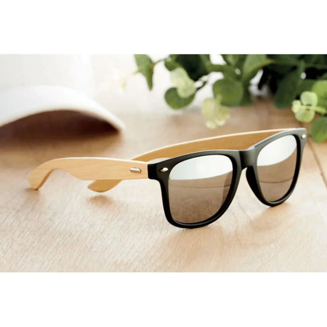 Lunettes de soleil Vintage en bambou 