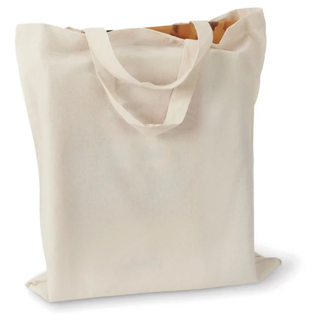 Sac Shopping Personnalisable Anses Courtes Ecru 