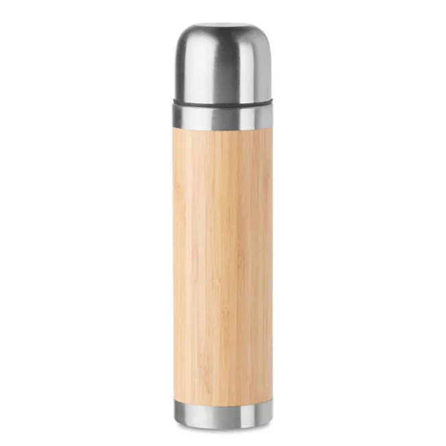Gourde Isotherme double paroi Bambou 400 ml