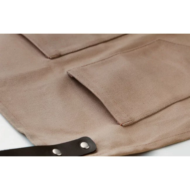Tablier en toile enduite personnalisable