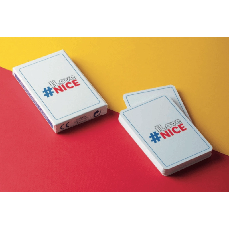 Jeux de 55 cartes personnalisées POKER - couv